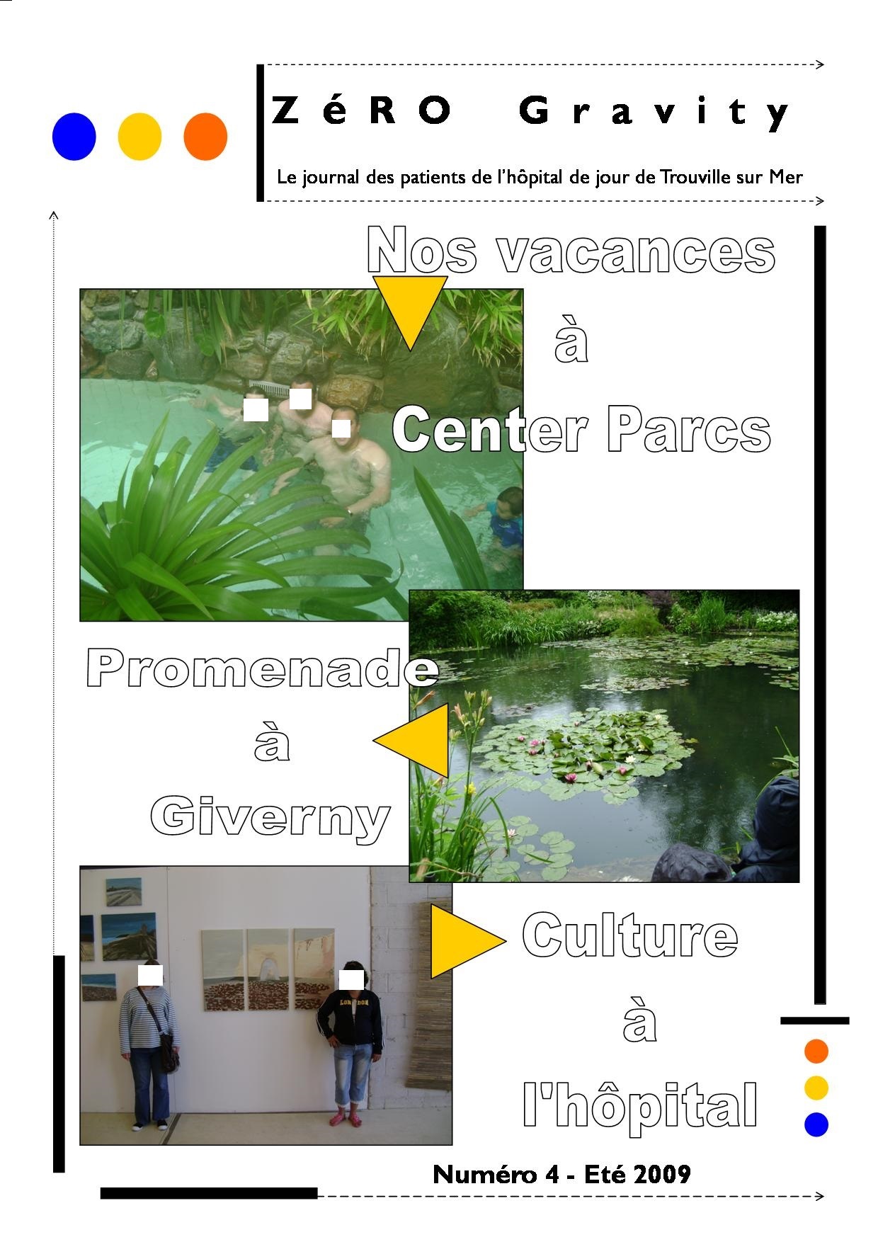 Zéro Gravity, le journal des patients de l'hôpital de jour de Trouville sur Mer