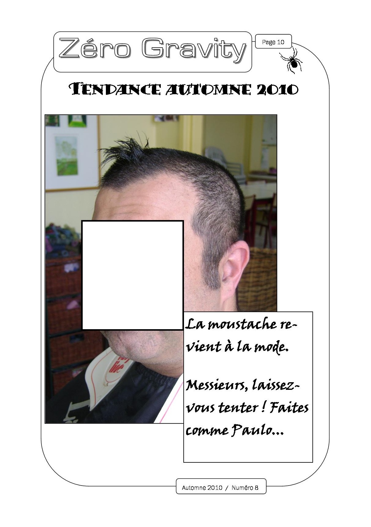 Zéro Gravity, le journal des patients de l'hôpital de jour de Trouville sur Mer