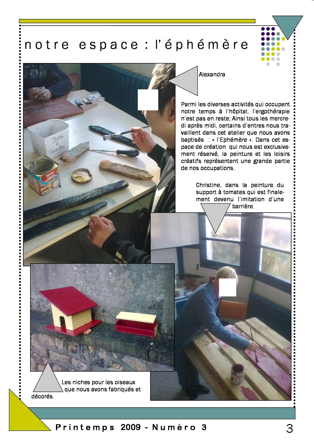 Zéro Gravity, le journal des patients de l'hôpital de jour de Trouville sur Mer