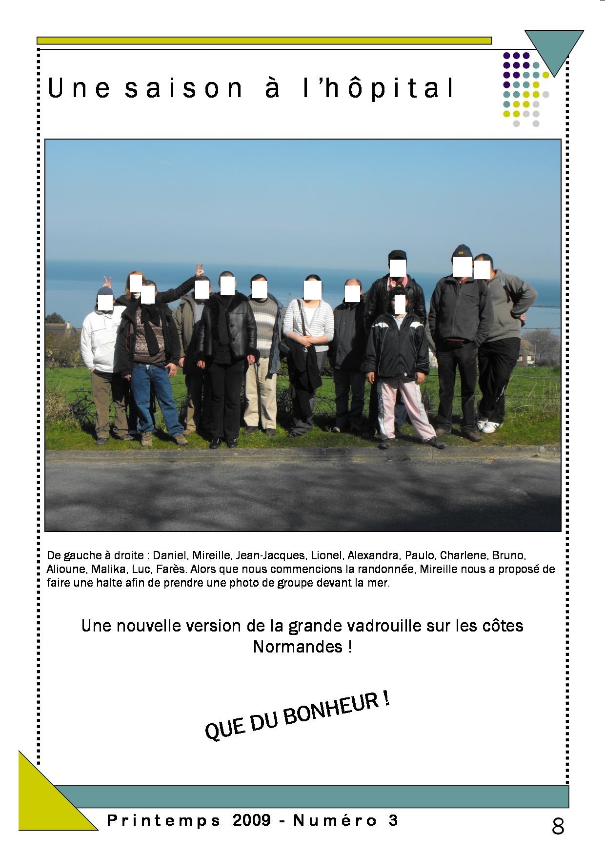 Zéro Gravity, le journal des patients de l'hôpital de jour de Trouville sur Mer