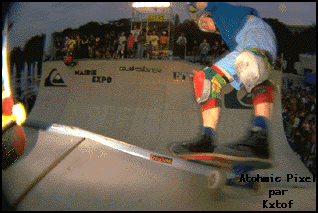 Fakie Rock 'n Roll Slide � Paris en 1988